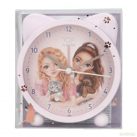 TOPModel - Alarm Clock KITTY and DOGGY - Lilac - 11 cm (413548)