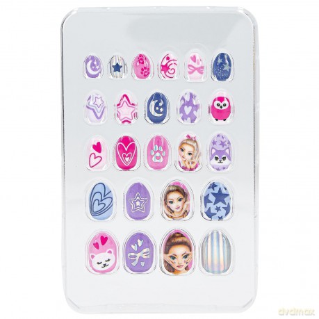 TOPModel - Artificial Nails BEAUTY and ME - Pink and Purple
