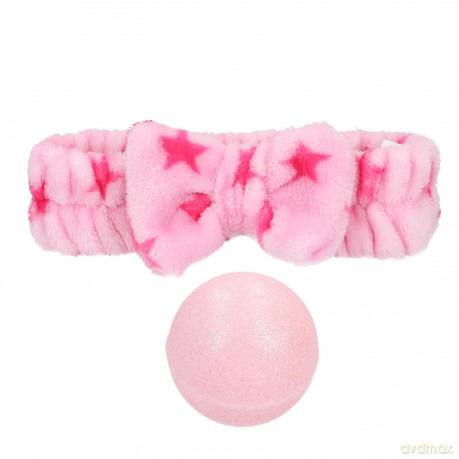 TOPModel - Bathfizzer and Headband - BEAUTY and ME - Pink