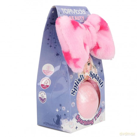 TOPModel - Bathfizzer and Headband - BEAUTY and ME - Pink