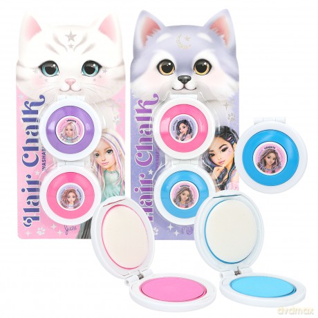 TOPModel - Hair Chalk Set - BEAUTY and ME - Purple and Pink or Pink and Blue
