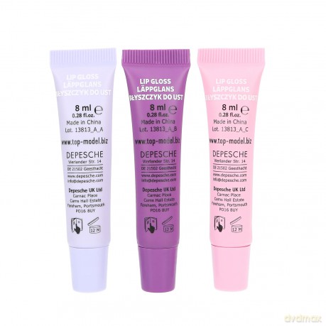 TOPModel - Lip Gloss Set BEAUTY and ME - Pink, Peach - 8 ml per tube