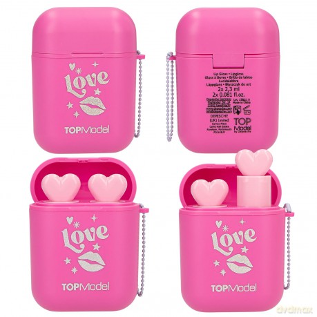 TOPModel - Lip Gloss Set Headphone Case BEAUTY and ME - 2.3 ml