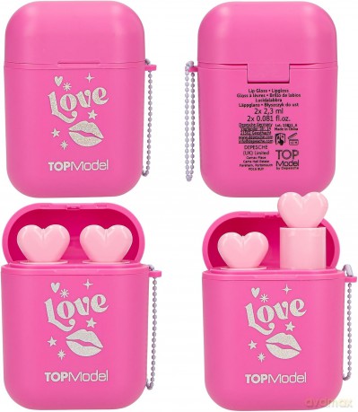 TOPModel - Lip Gloss Set Headphone Case BEAUTY and ME - 2.3 ml