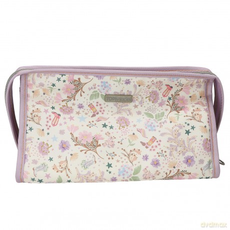 TOPModel - Multi Use Bag COWGIRL - Cream-colored with Pale Purple Accents