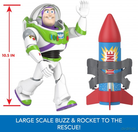 Toy Story - Rocket Rescue Buzz Lightyear - (HTR73) [FIGURKA]