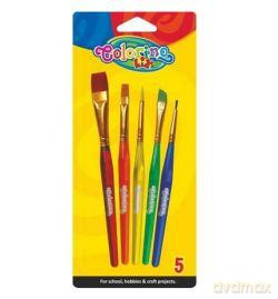 Pędzelki 5 Sztuk Colorino Kids [SZKOŁA]