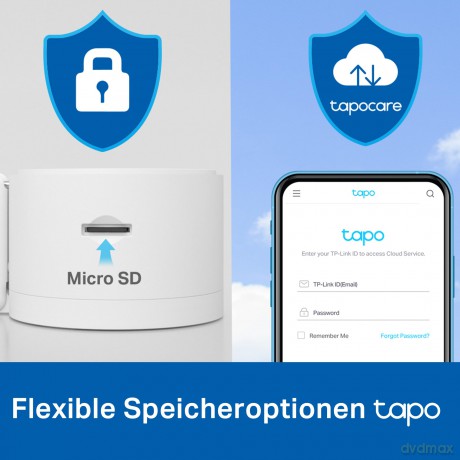 TP-Link - Tapo AI Home Security Wi-Fi Camera Tapo C125