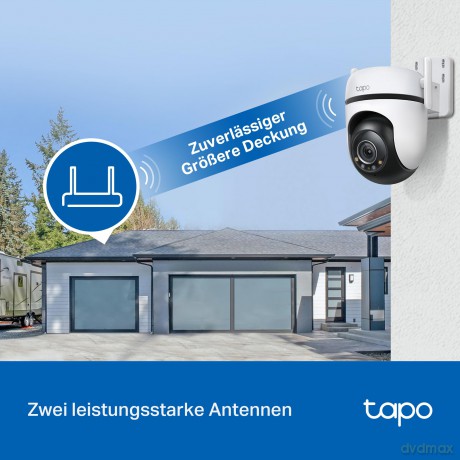 TP-Link - Tapo C520WS Outdoor Pan/Tilt Security Wi-Fi Camera