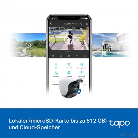 TP-Link - Tapo C520WS Outdoor Pan/Tilt Security Wi-Fi Camera