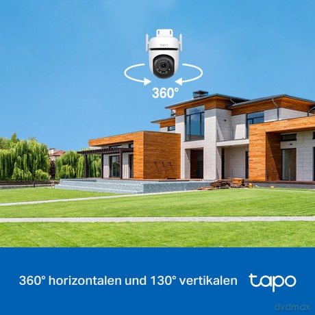 TP-Link - Tapo C520WS Outdoor Pan/Tilt Security Wi-Fi Camera
