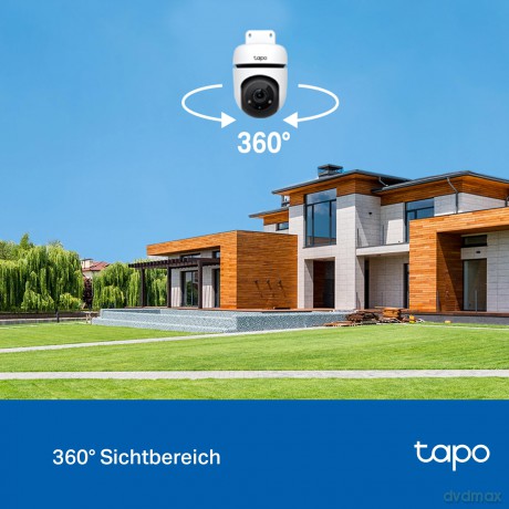 TP-Link - Tapo Outdoor Pan/Tilt Security Wi-Fi Camera /Tapo C500