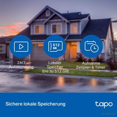 TP-Link - Tapo Outdoor Pan/Tilt Security Wi-Fi Camera /Tapo C500
