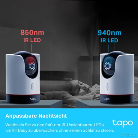 TP-Link - Tapo Pan/Tilt AI Home Security Wi-Fi Camera /Tapo C225