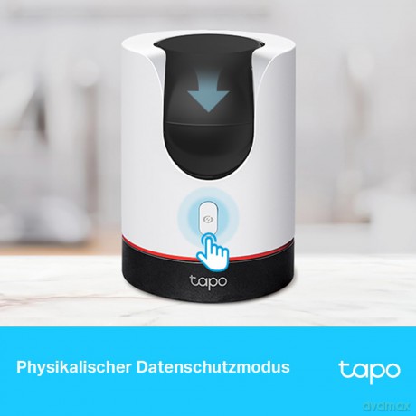 TP-Link - Tapo Pan/Tilt AI Home Security Wi-Fi Camera /Tapo C225