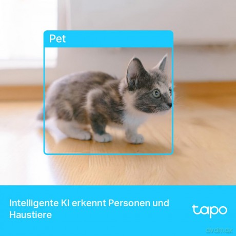 TP-Link - Tapo Pan/Tilt AI Home Security Wi-Fi Camera /Tapo C225