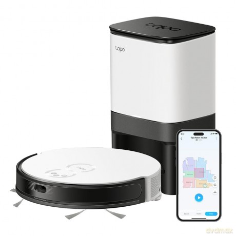 TP-Link - Tapo RV20 Mop Plus Smart Robot Vacuum and Mop Cleaner