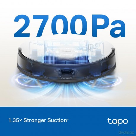 TP-Link - Tapo RV20 Mop Plus Smart Robot Vacuum and Mop Cleaner