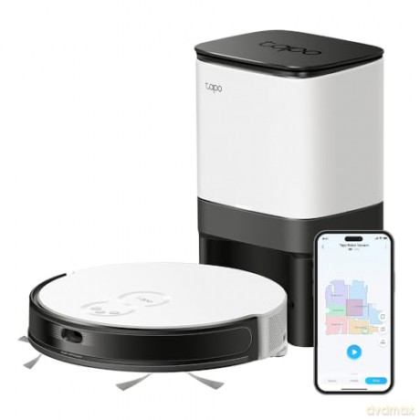 TP-Link - Tapo RV20 Mop Plus Smart Robot Vacuum and Mop Cleaner