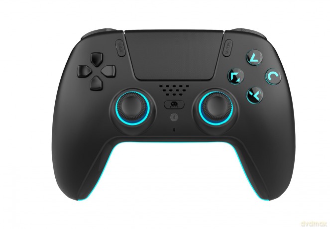 Trade Invaders - Wireless Bluetooth Controller for PS5 - LED - Black