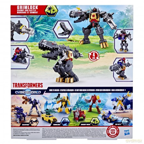 Transformers - Cyberworld Grimlock 22,5 cm (G07485L0) [FIGURKA]
