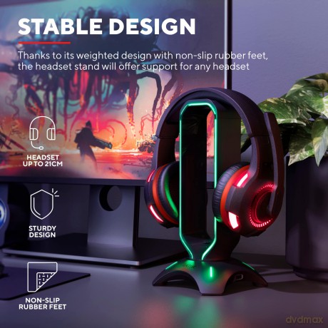TRUST GXT265 CINTAR RGB HEADSET STAND