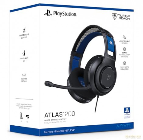 Turtle Beach - Atlas 200 - Black - PlayStation 5
