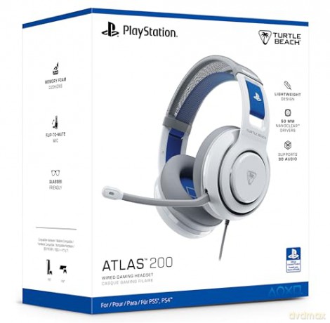 Turtle Beach - Atlas 200 - White - PlayStation 5