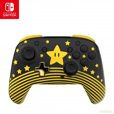 Turtle Beach: Rematch - Bezprzewodowy kontroler Super Mario Star (świeci w ciemności) [Dla Switcha/Switcha 2]