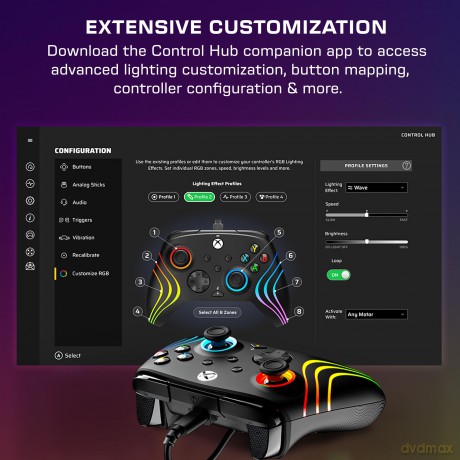 Turtle Beach Afterglow Wave Wired Controller - Black