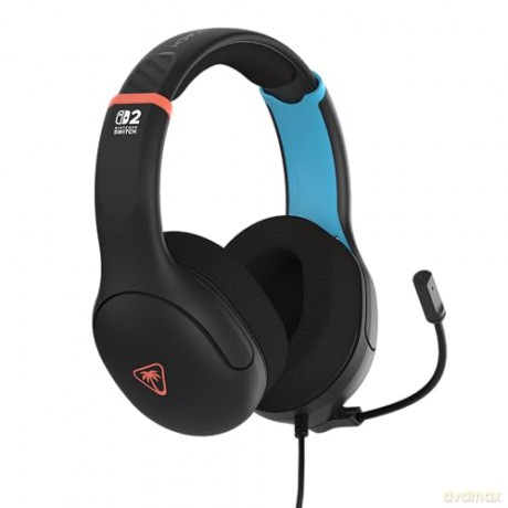 Turtle Beach Airlite Fit Headset Charcoal Black for Nintendo Switchâ˘ 2