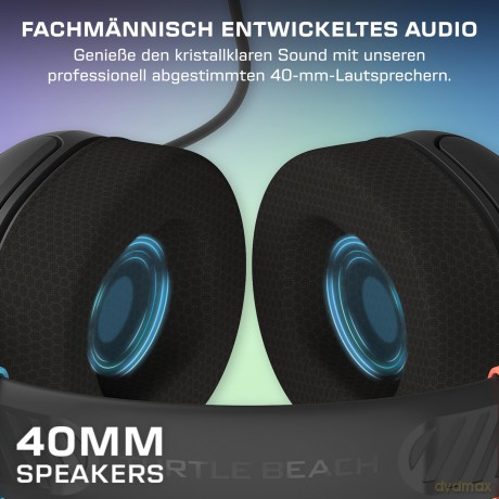 Turtle Beach Airlite Fit Headset Charcoal Black for Nintendo Switchâ˘ 2