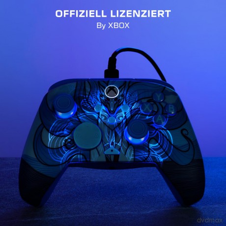Pad przewodowy Turtle Beach Rematch Advanced Wired - Blue Kitsune For XBOX PC