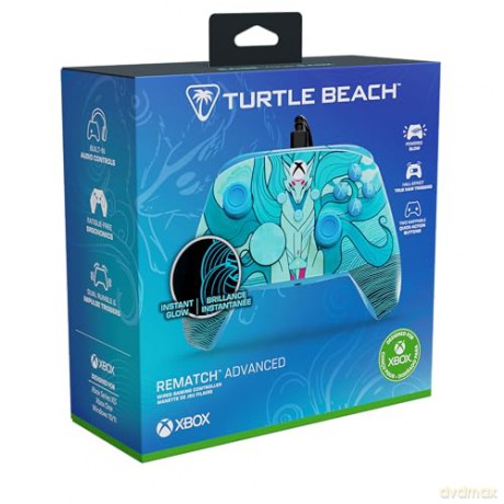 Pad przewodowy Turtle Beach Rematch Advanced Wired - Blue Kitsune For XBOX PC