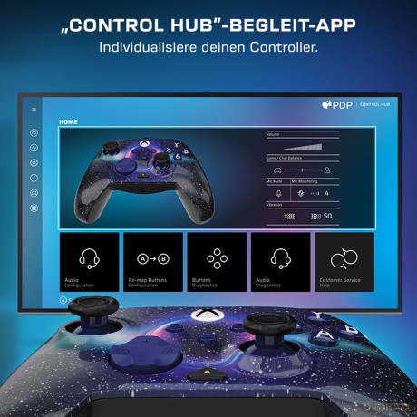 Pad przewodowy Turtle Beach Rematch Advanced Wired - Dark Cosmos For XBOX PC