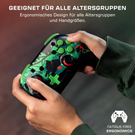Turtle Beach Rematch bezprzewodowy kontroler [dla Switcha, Switch 2] (Kolor: Donkey Kong Reveal)