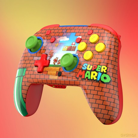 Turtle Beach Rematch bezprzewodowy kontroler [Dla Switcha, Switch 2] (Kolor: Mario Bricks Reveal)
