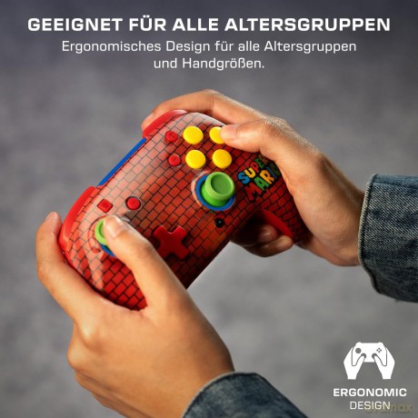 Turtle Beach Rematch bezprzewodowy kontroler [Dla Switcha, Switch 2] (Kolor: Mario Bricks Reveal)