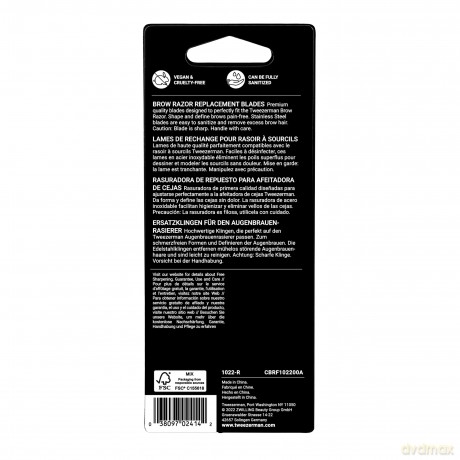 Tweezerman - Brow Razor Replacement Blades