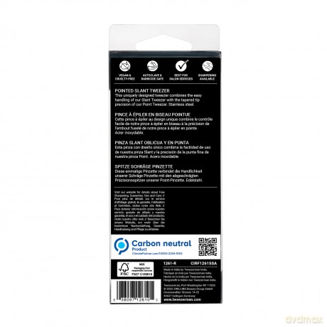 Tweezerman - Pointed Slant Tweezer