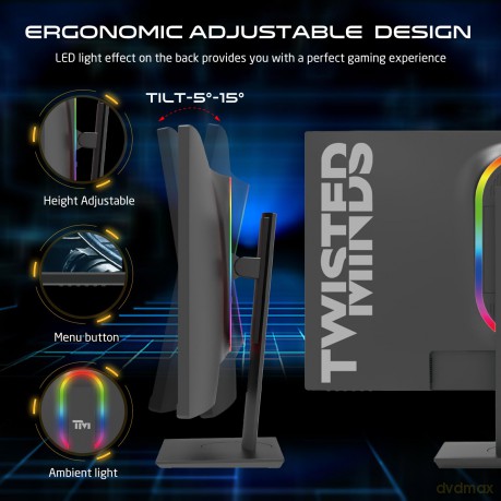 Twisted Minds - UHD 28'' 144Hz 1ms IPS Gaming Monitor TM28EUI