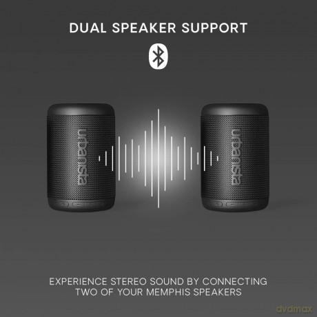 Urbanista - Memphis Midnight Black - Bluetooth Speaker