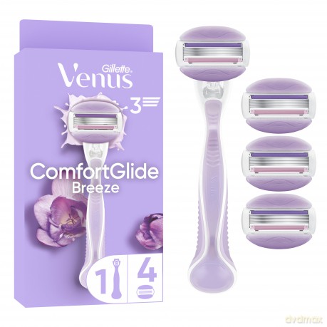 Venus - ComfortGlide Breeze Razor - Purple/White