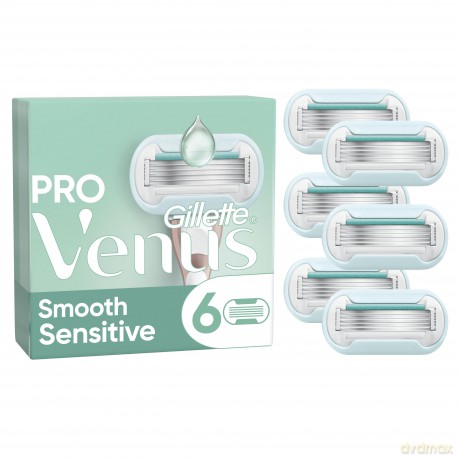 Venus - Pro Smooth Sensitive Razor Blades - Green/White