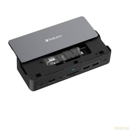 Verbatim - USB-C Pro Docking Station 15 Port w/SSD Included CDS-15SSD
