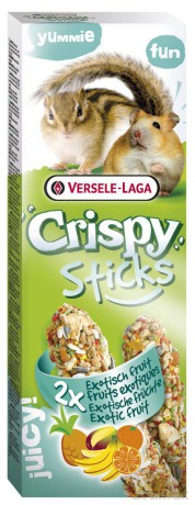 Versele Laga - Sticks Hamsters-Squirrels Exotic Fruit 110Gr - (510.0124)