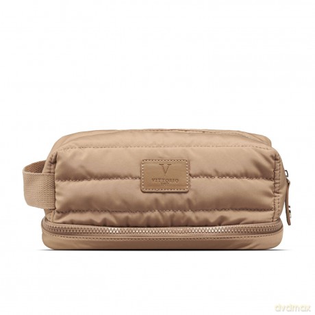 Vittiorio - Men's Toiletry Bag - Coffee