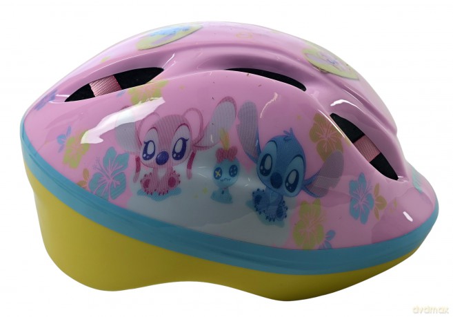Kask Volare - Bicycle Helmet 52-56 cm - Stitch Girls (1039)