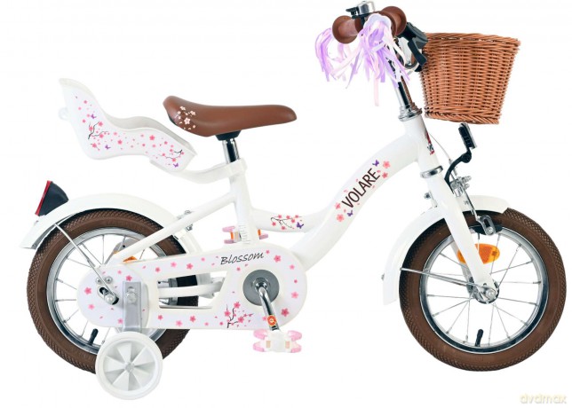 Volare - Children's Bicycle 12 - Blossom White (51296)