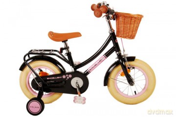 Volare - Children's bicycle 12 - Excellent w/ basket Black (51224)
